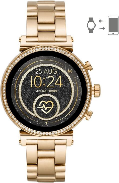 michael kors sofie smartwatch zilver|michael kors access smartwatch.